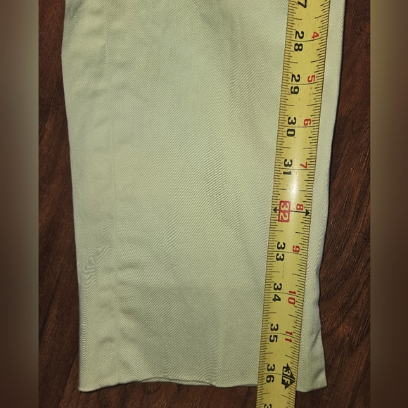 Brooks Brothers 346 Natalie Fit Light Green Pants Size 4 - Picture 5 of 10